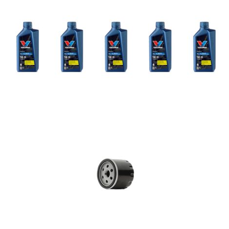 Kit filtro olio e 5L compatibile con Ford Puma II 1.0 Ecoboost mHEV 92kw dal 2019