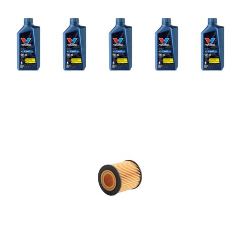 Kit filtro olio e 5L compatibile con Ford S-Max 2.3 16v 118kw dal 2007