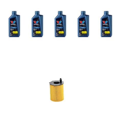 Kit filtro olio e 5L compatibile con Ford Transit Tourneo Courier 1.5 TDCi 55kw dal 2014