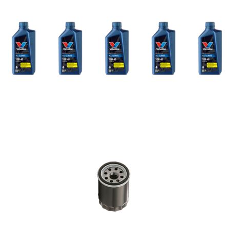 Kit filtro olio e 5L compatibile con Honda Accord Coupe VII 2.0i 108kw dal 1998