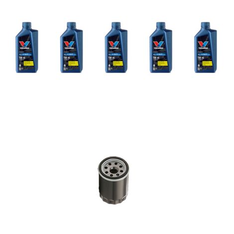 Kit filtro olio e 5L compatibile con Honda Accord Coupe VII 3.0 V6 147kw dal 1998