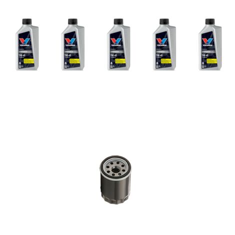 Kit filtro olio e 5L compatibile con Honda Civic VII 2.0 147kw dal 2001