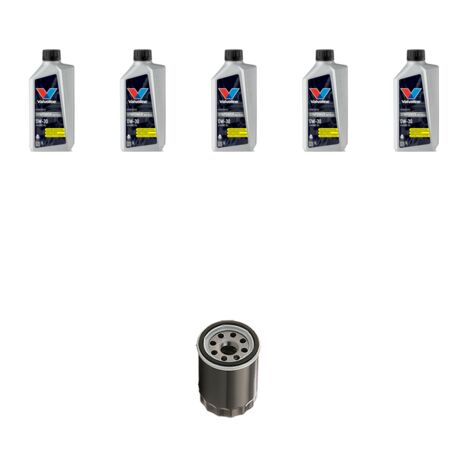 Kit filtro olio e 5L compatibile con Honda CR-V III 2.4 122kw dal 2009