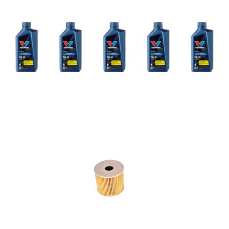 Kit filtro olio e 5L compatibile con Hyundai i30 (PDE) 1.6 CRDi 100kw dal 2018
