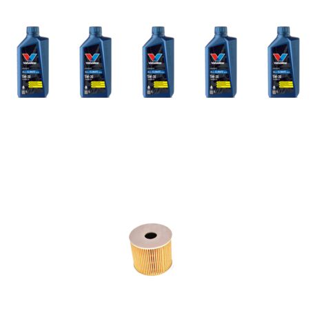 Kit filtro olio e 5L compatibile con Hyundai i30 (PDE) 1.6 CRDi 85kw dal 2018