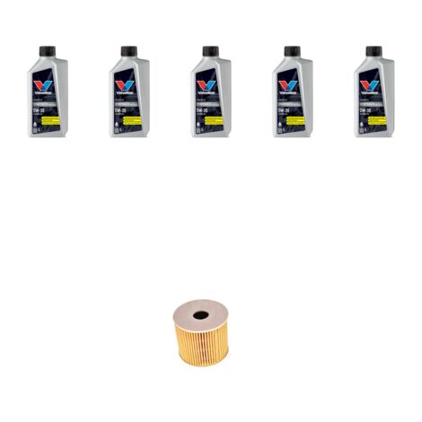 Kit filtro olio e 5L compatibile con Hyundai i30 (PD,PDE) 1.6 CRDi Hybrid 100kw dal 2020