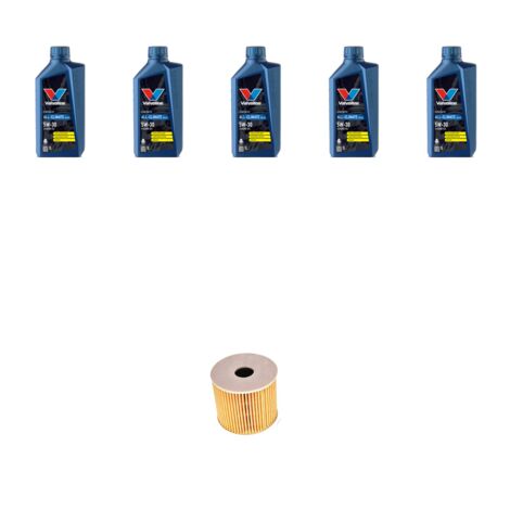 Kit filtro olio e 5L compatibile con Hyundai Kona 1.6 CRDi 85kw dal 2017