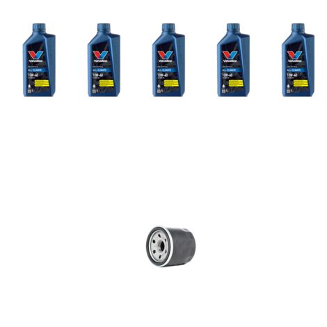 Kit filtro olio e 5L compatibile con Hyundai Santa FE I 2.7 v6 127kw dal 2000