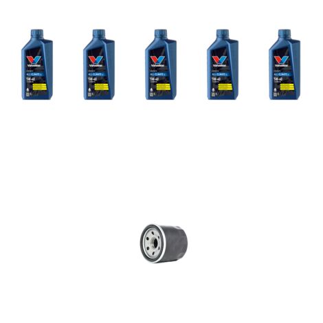 Kit filtro olio e 5L compatibile con Hyundai Sonata 2.4i 16v 105kw dal 1998