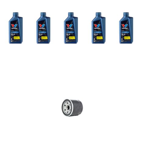 Kit filtro olio e 5L compatibile con Infiniti FX 37 235kw dal 2008