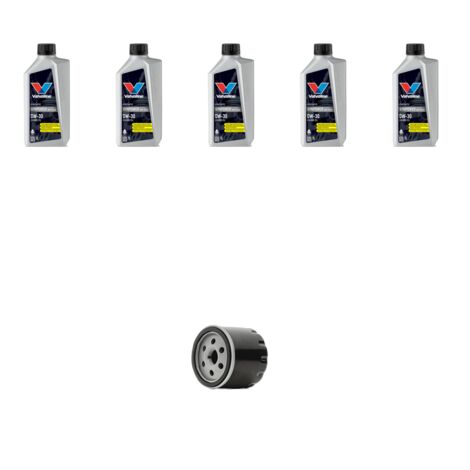 Kit filtro olio e 5L compatibile con Jeep Compass II (MP) 1.3 96kw dal 2020