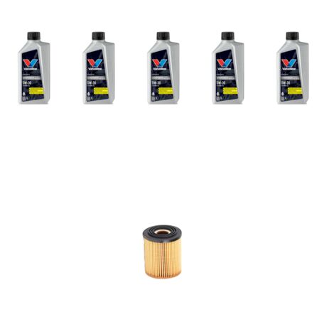Kit filtro olio e 5L compatibile con Jeep Renegade (BU) 1.6 E-torQ 81kw dal 2014