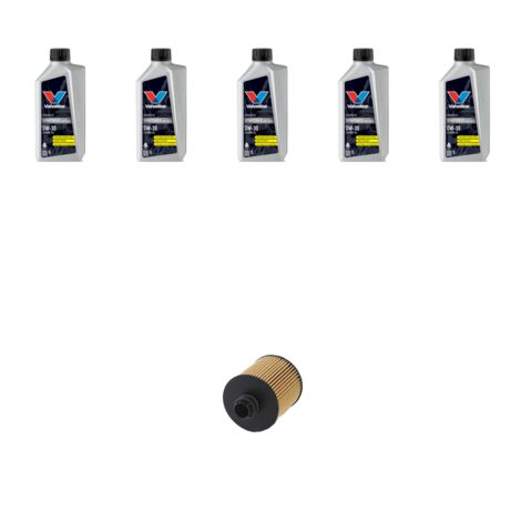 Kit filtro olio e 5L compatibile con Jeep Renegade (BU) 1.6 Multijet 96kw dal 2020