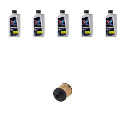 Kit filtro olio e 5L compatibile con Jeep Renegade (BU) 2.0 Multijet 103kw dal 2014