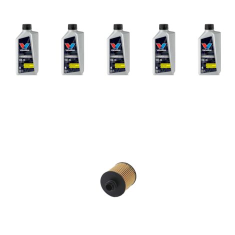 Kit filtro olio e 5L compatibile con Jeep Renegade (BU) 2.0 Multijet 125kw dal 2014