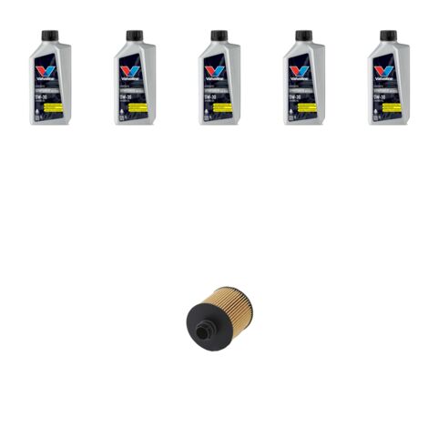 Kit filtro olio e 5L compatibile con Jeep Renegade (BU) 2.0 Multijet 88kw dal 2014