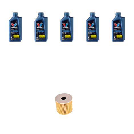 Kit filtro olio e 5L compatibile con Kia Cee D III (CD) 1.6 CRDi Eco-Dynamics 100kw dal 2019