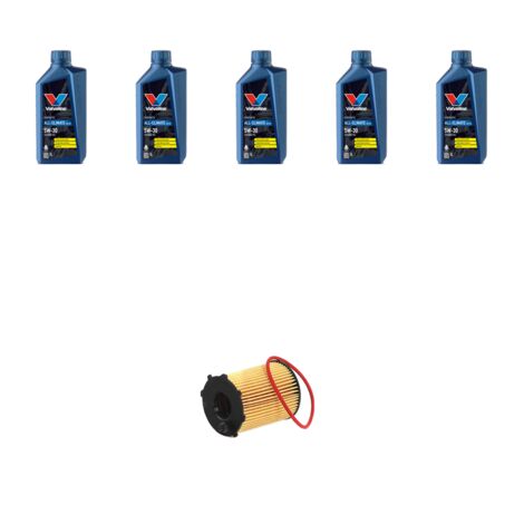 Kit filtro olio e 5L compatibile con Kia Sorento II (XM) 2.4 LPG 126kw dal 2010