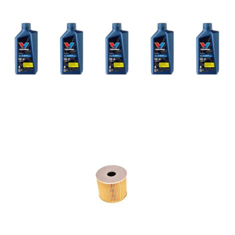 Kit filtro olio e 5L compatibile con Kia Sportage IV (QL) 1.6 crdi Eco-Dynamics 100kw dal 2019
