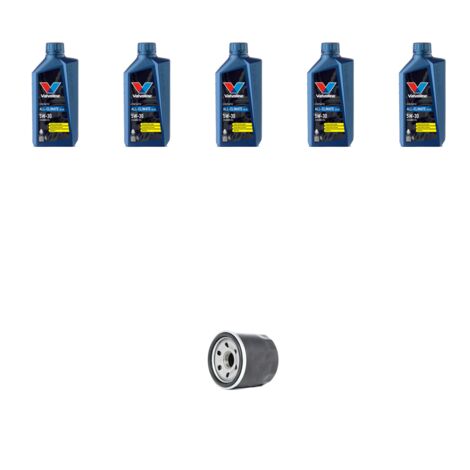 Kit filtro olio e 5L compatibile con Kia Sportage IV (QL) 1.6 T-GDI 130kw dal 2016