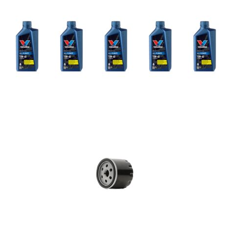 Kit filtro olio e 5L compatibile con Lancia Lybra 1.8 16V 96kw dal 1999
