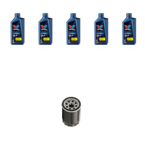 Kit filtro olio e 5L compatibile con Lancia Lybra 2.0 20V 113kw dal 1999