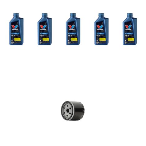 Kit filtro olio e 5L compatibile con Mazda 2 (DL) Skyactiv-G 75 55kw Dal 2015