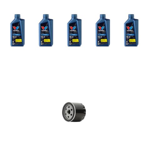 Kit filtro olio e 5L compatibile con Mazda 2 (DL) Skyactiv-G Hybrid 55kw Dal 2019