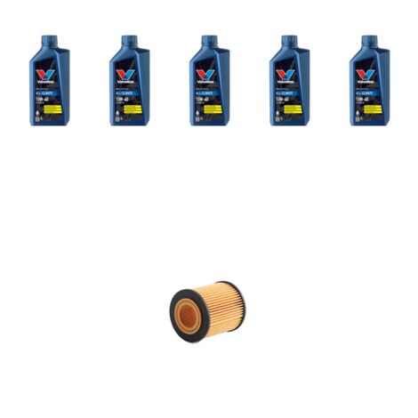 Kit filtro olio e 5L compatibile con Mazda 6 (GG,GY) 1.8 88kw dal 2002 al 2007