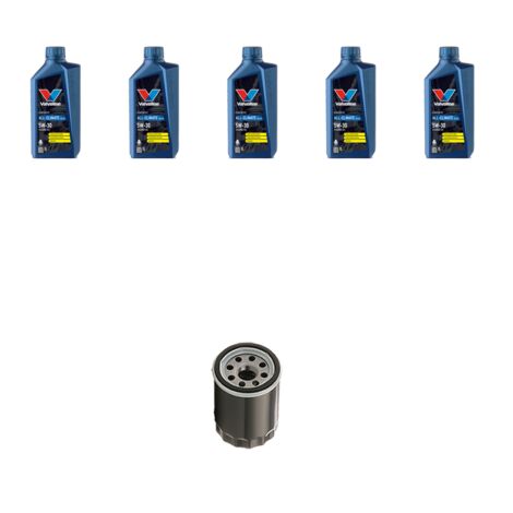 Kit filtro olio e 5L compatibile con Mazda 6 (GH) 2.0 108kw dal 2008