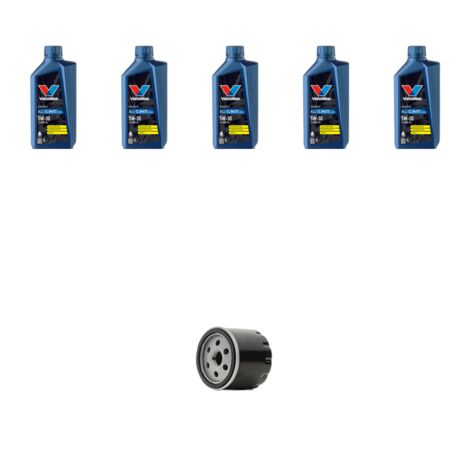 Kit filtro olio e 5L compatibile con Mazda Cx-5 (KE) 2.0 Skyactiv-G 121kw dal 2012