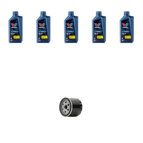 Kit filtro olio e 5L compatibile con Mazda CX-5 (KF) 2.0 Skyactiv-G 121kw dal 2017