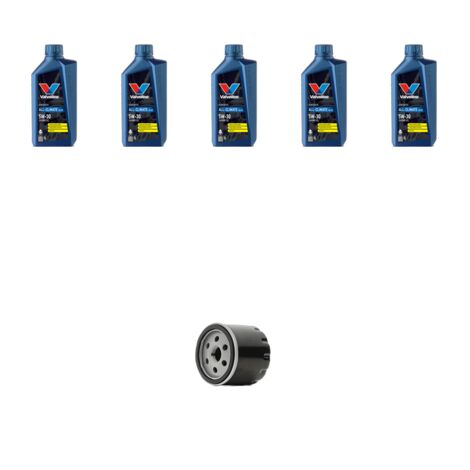 Kit filtro olio e 5L compatibile con Mercedes Classe A (w176) A160 CDI 66kw Dal 2013