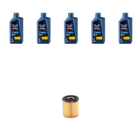 Kit filtro olio e 5L compatibile con Mini One I 1.4 55kw Dal 2001