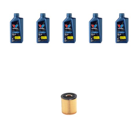 Kit filtro olio e 5L compatibile con Mini One I 1.6 66kw Dal 2001