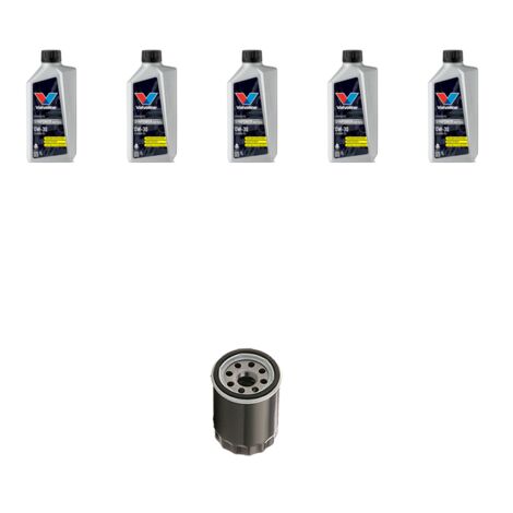 Kit filtro olio e 5L compatibile con Mitsubishi Outlander II (CWW) 3.0 AWD 164kw dal 2006