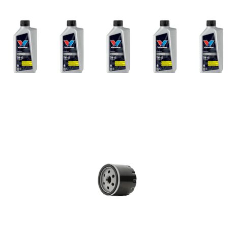 Kit filtro olio e 5L compatibile con Nissan Kubistar 1.5 dci 50kw Dal 2005