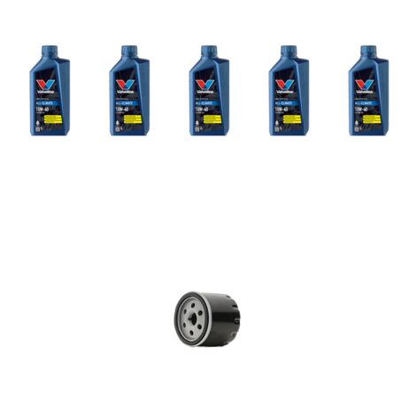 Kit filtro olio e 5L compatibile con Nissan Micra III (k12) 1.5 dCI 60kw Dal 2003 al 2010