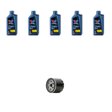 Kit filtro olio e 5L compatibile con Nissan Micra III (k12) 1.5 dCI 63kw Dal 2006 al 2010