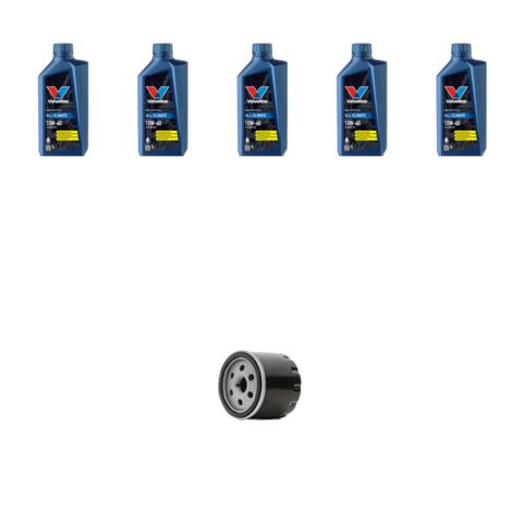 Kit filtro olio e 5L compatibile con Nissan Note (E11) 1.5 dci 66kw Dal 2010
