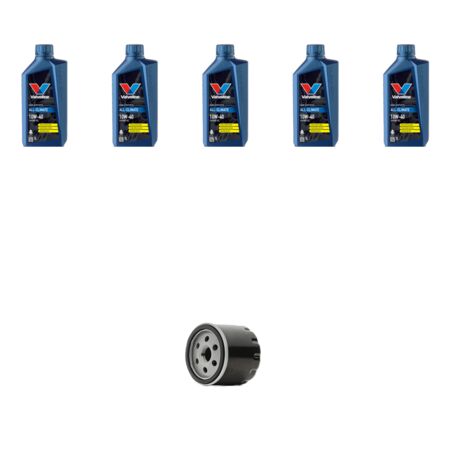 Kit filtro olio e 5L compatibile con Nissan Note (E11) 1.5 dci 76kw Dal 2008