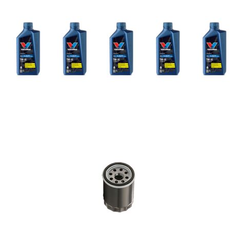 Kit filtro olio e 5L compatibile con Nissan Note (E11) 1.6 81kw Dal 2006