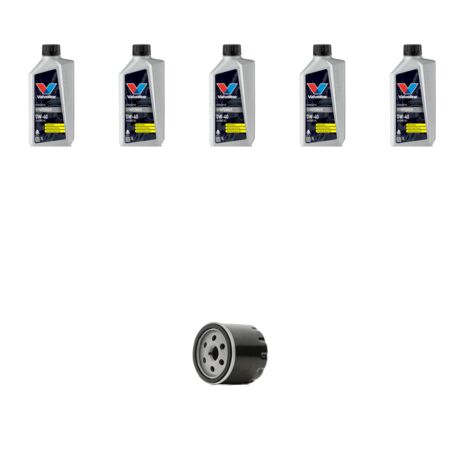Kit filtro olio e 5L compatibile con Nissan Primastar 1.9 dci 60kw Dal 2002
