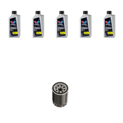 Kit filtro olio e 5L compatibile con Opel Astra G 2.0 16v 100kw dal 1998