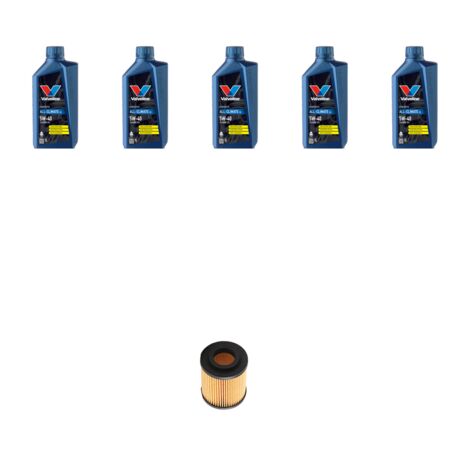 Kit filtro olio e 5L compatibile con Opel Astra H ,GTC,SW 1.7 CDTI 74kw Dal 2004