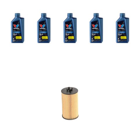 Kit filtro olio e 5L compatibile con Opel Astra H ,GTC,SW 1.8 16v 103kw Dal 2005