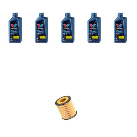 Kit filtro olio e 5L compatibile con Opel Astra H ,GTC,SW 1.9 CDTI 110kw Dal 2004