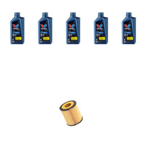 Kit filtro olio e 5L compatibile con Opel Astra H ,GTC,SW 1.9 CDTI 88kw Dal 2004