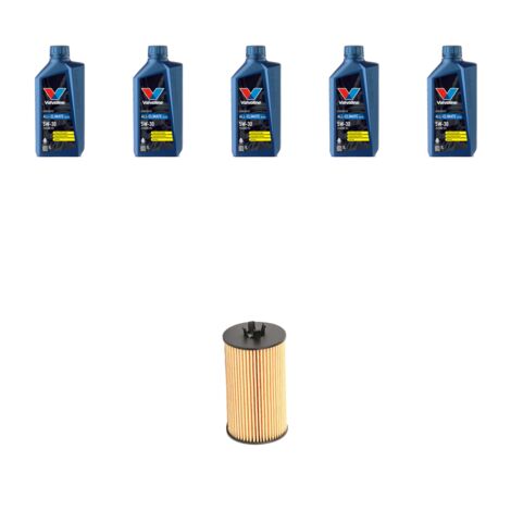 Kit filtro olio e 5L compatibile con Opel Astra K 1.6 CDTI 110kw Dal 2018