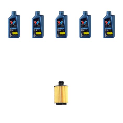 Kit filtro olio e 5L compatibile con Opel Combo D 2.0 CDTI 99kw Dal 2012